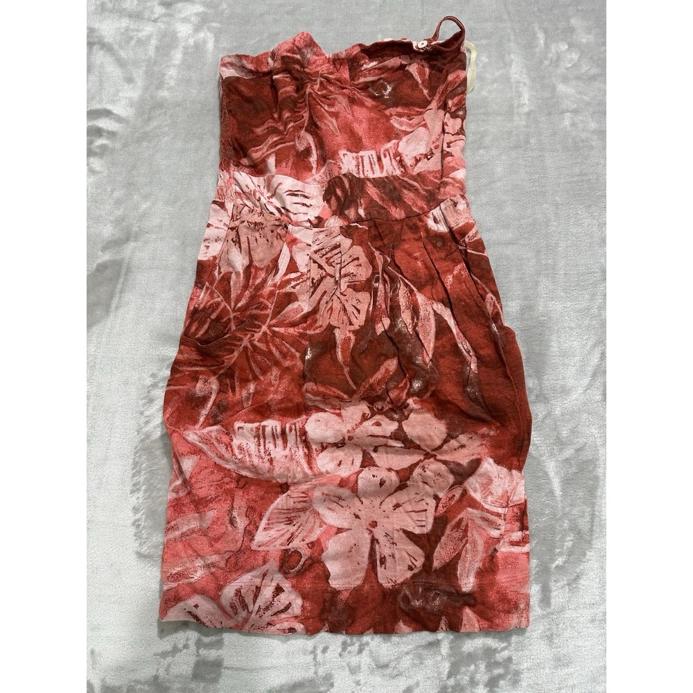 Honolua Wahine Womens Mini Dress Medium Casual Hawaiian‎ Sleeveless Stretch Top